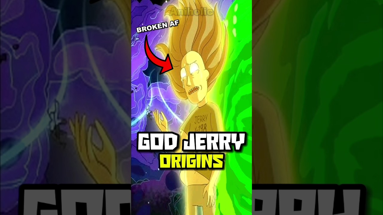 Most OVERPOWERED Character In Rick and Morty | Rick and Morty Season 8 Episode 1 God Jerry Explained