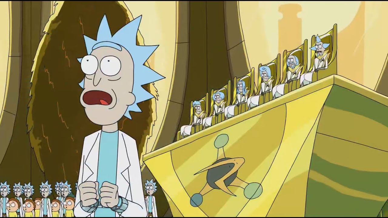 Rick and Morty but it’s only Citadel of Ricks