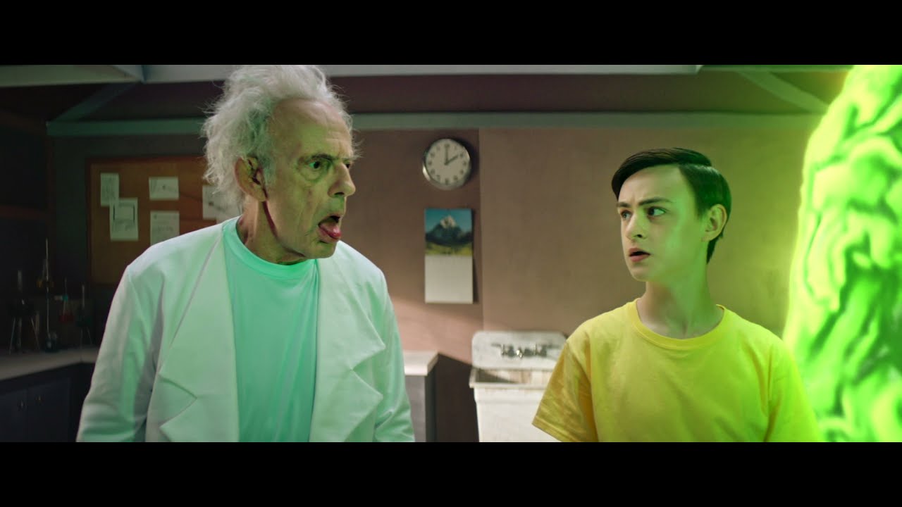 3 Rick and Morty Live Action Videos – High Quality +  Anamorphic (Christopher Lloyd) from director