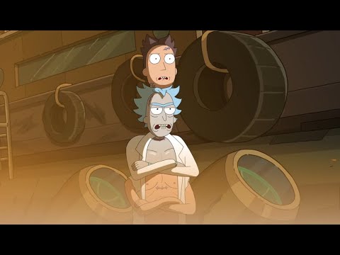 Jerricky saves morty and his family, Rick and morty season 7 episode 2