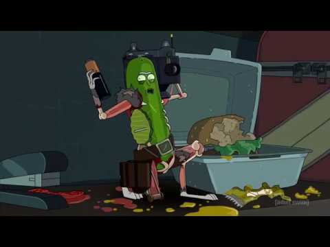 RICK AND MORTY—PICKLE RICK VS JAGUAR IN A BATTLE TO THE DEATH AT THE RUSSIAN EMBASSY—FULL HD