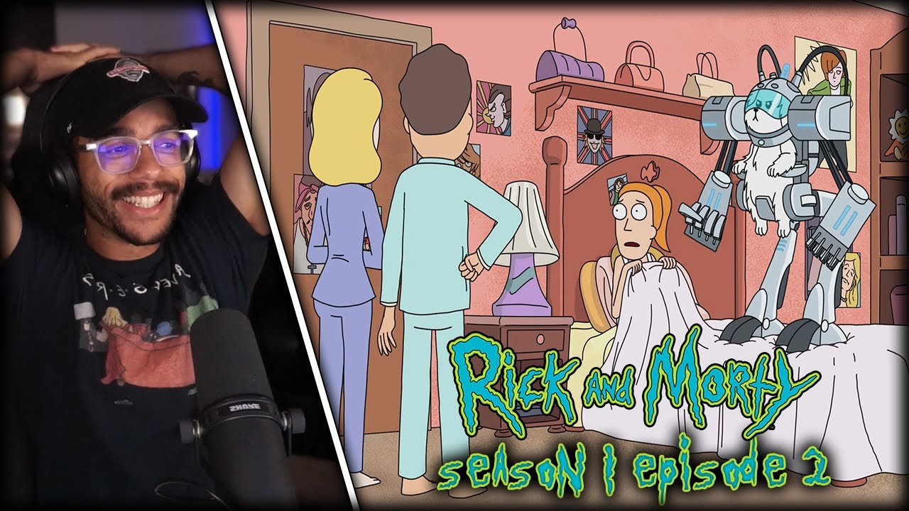 Rick and Morty: Season 1 Episode 2 Reaction! – Lawnmower Dog