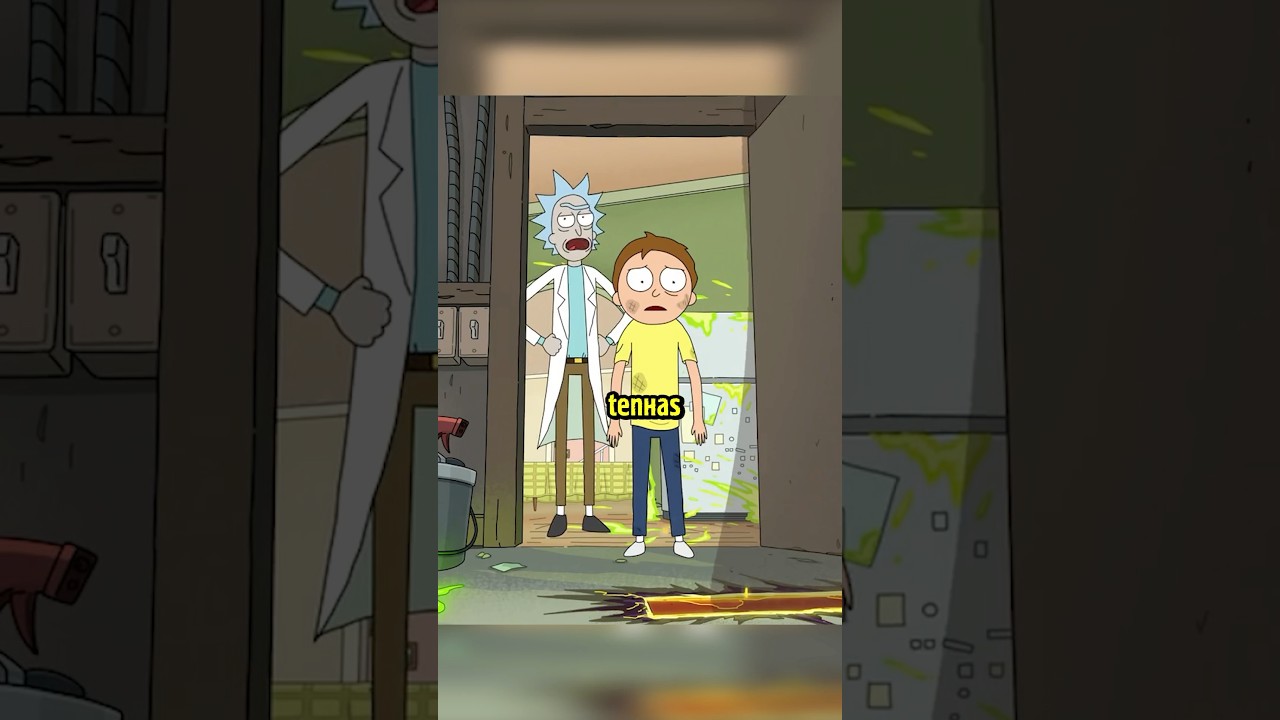 Morty siempre se pierde los momentos clave… Rick y Morty T05E01 #shorts #rickandmorty #rickymorty