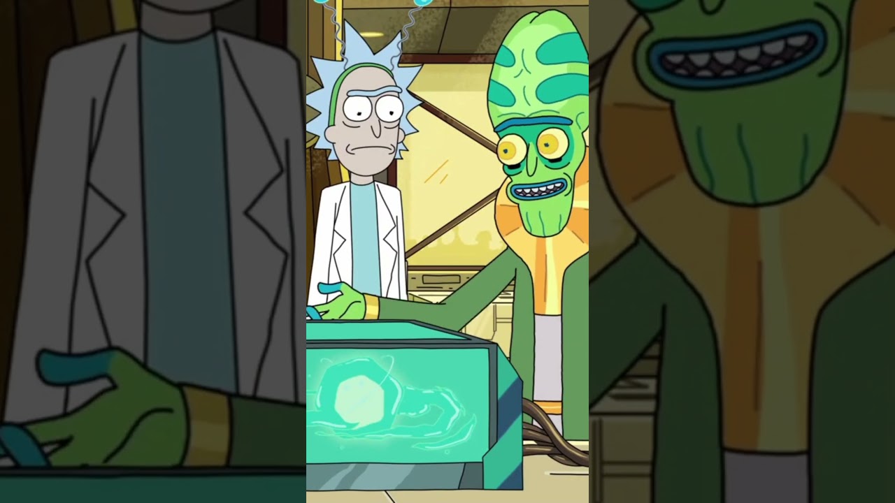 RIck and Morty meet Zeep inside The Microverse Battery  #rickandmorty