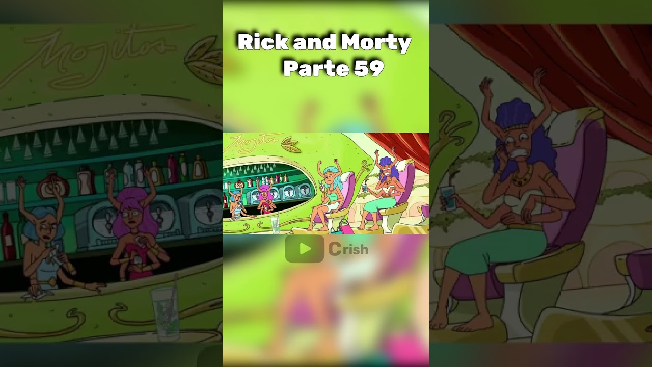 Parte 59 | Son descubierto en ciudad mujer RICK Y MORTY《T1 EP7》#shorts #shortvideo #short  @crish-1