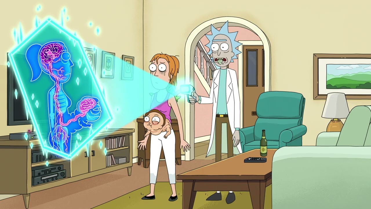 Rick and Morty. Season 7. Episode 7. Open your mind!