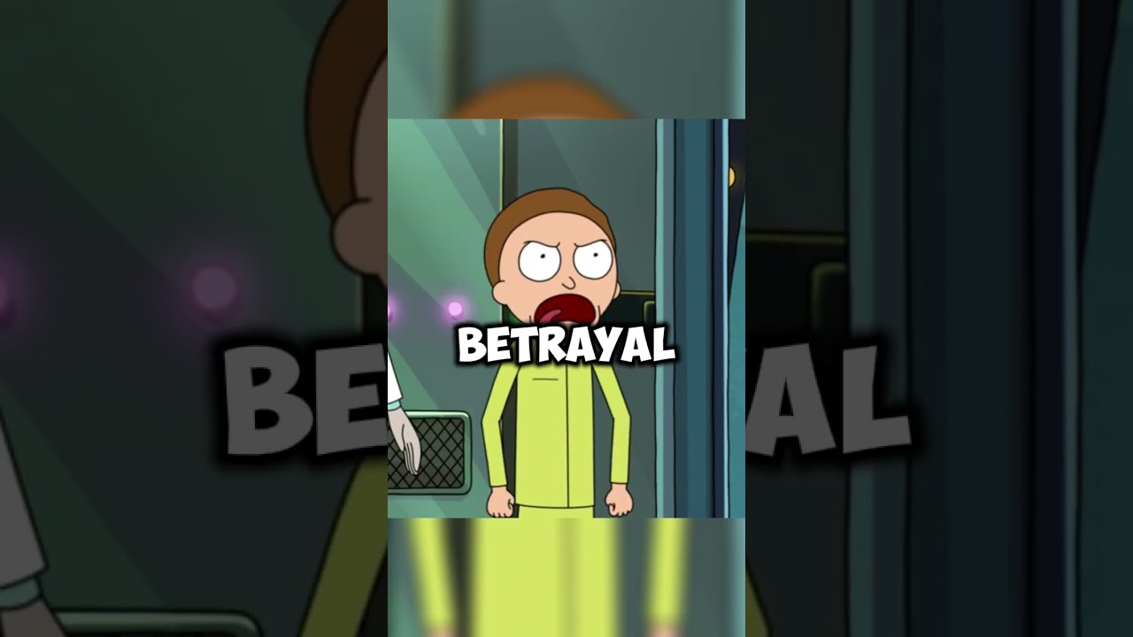 Morty accidentally found out family betrayal #rickandmorty #shorts