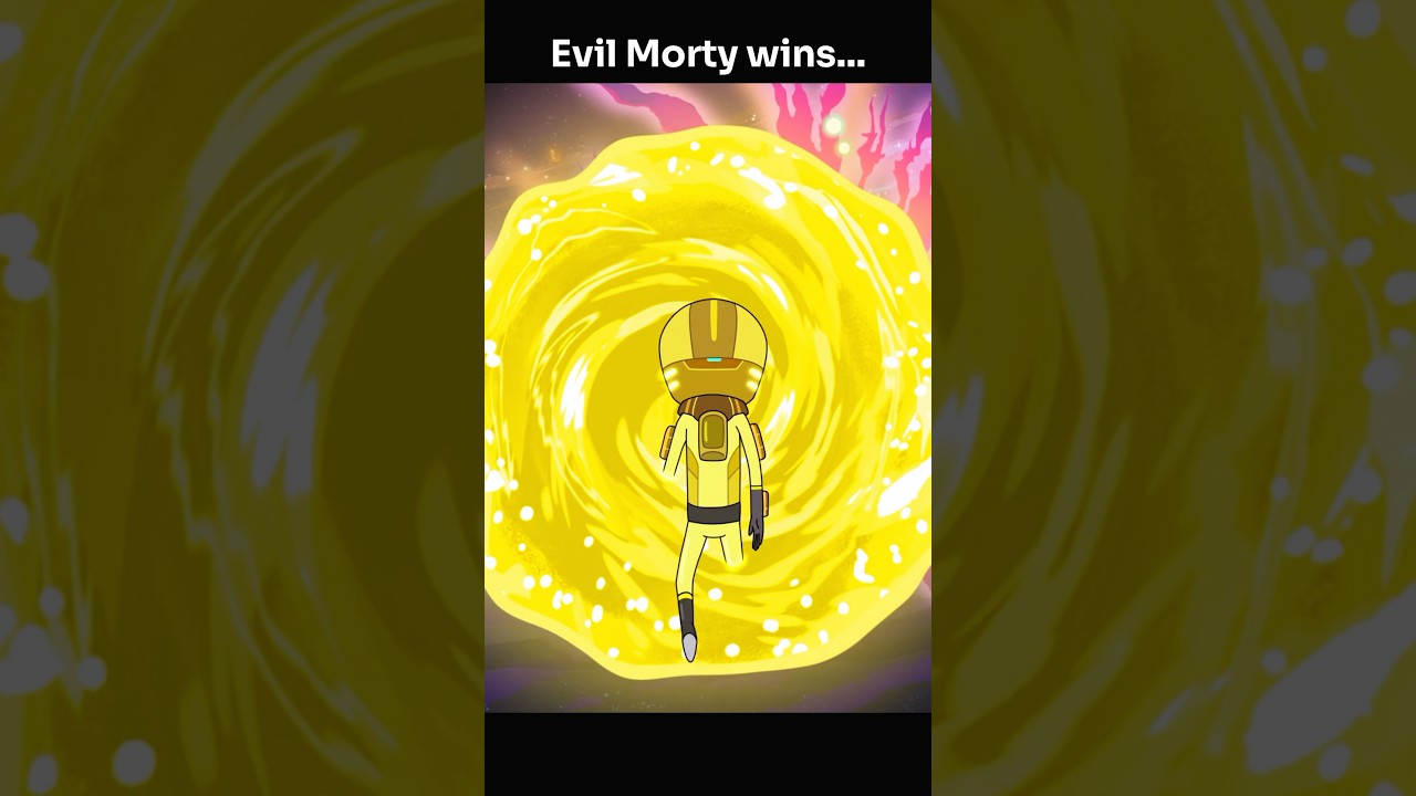 Evil Morty actually won in the end… Rick and Morty S05E10 #film #shorts #rickandmorty