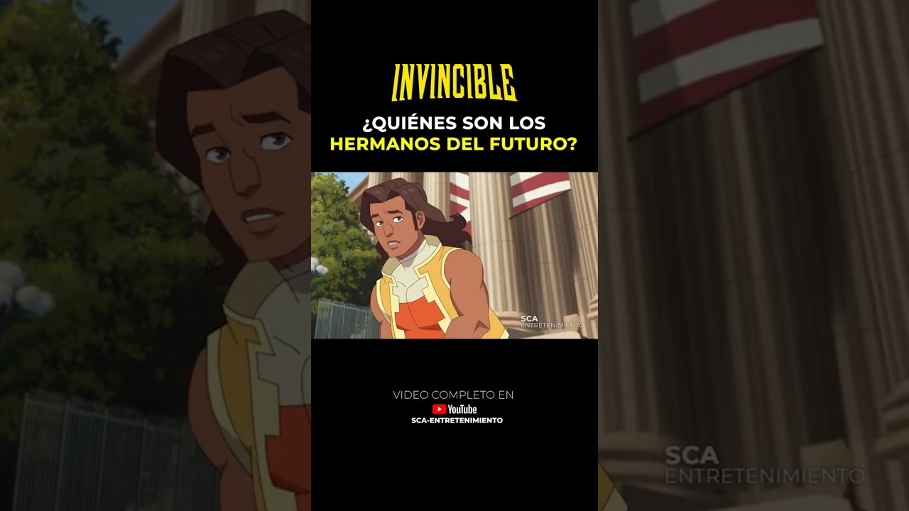 ¿Quiénes son los hermanos del futuro en Invencible Temporada 3? #invincible #invencible