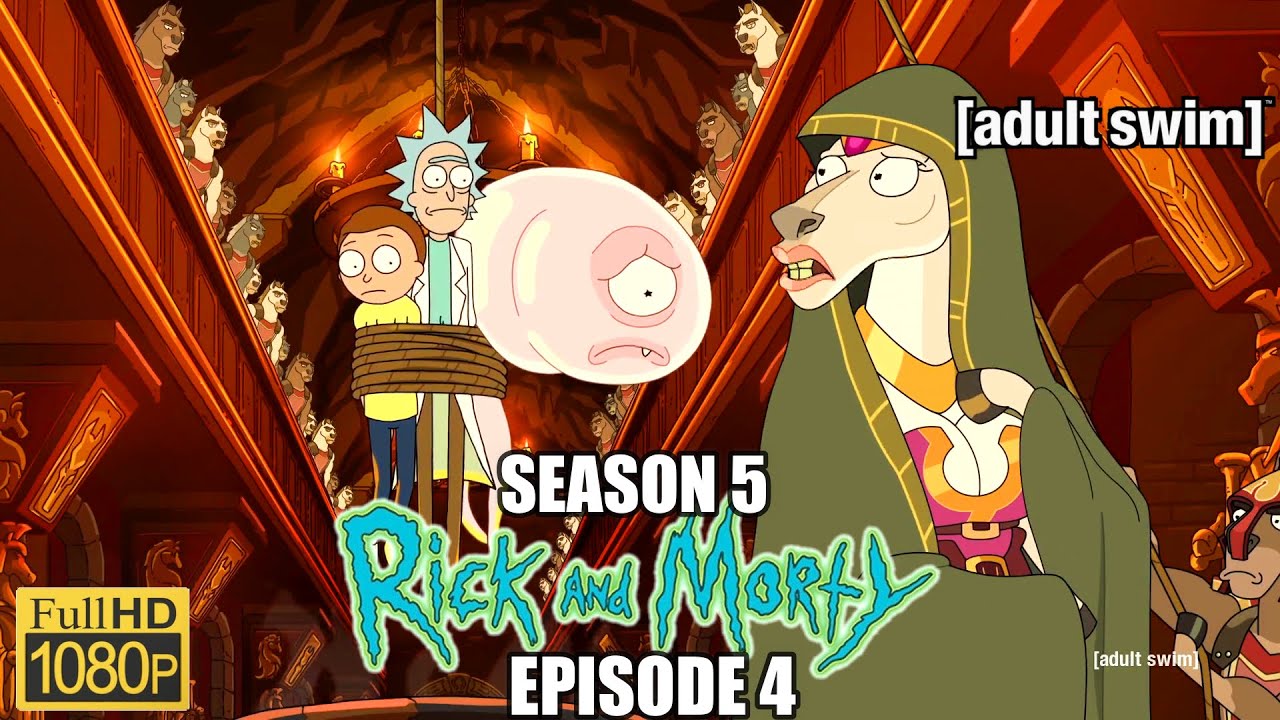 Rick and Morty get captured by the Chuds | Season 5 Episode 4