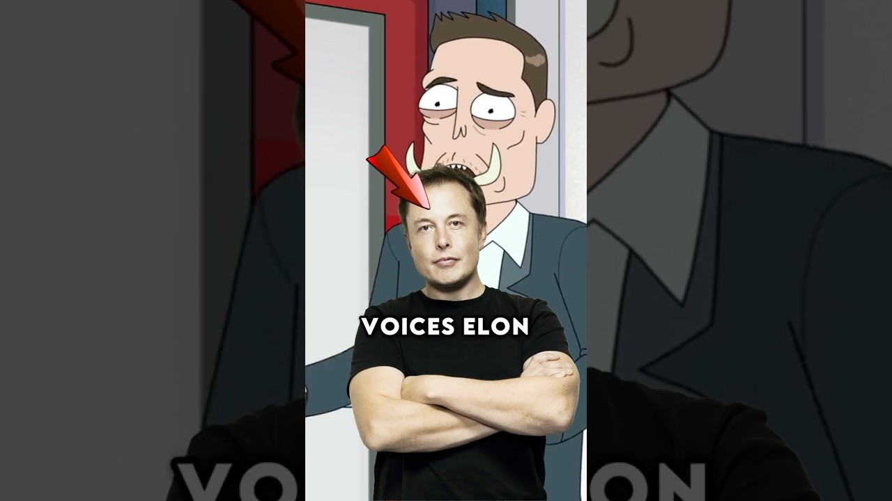 ELON MUSK VOICED IN RICK AND MORTY