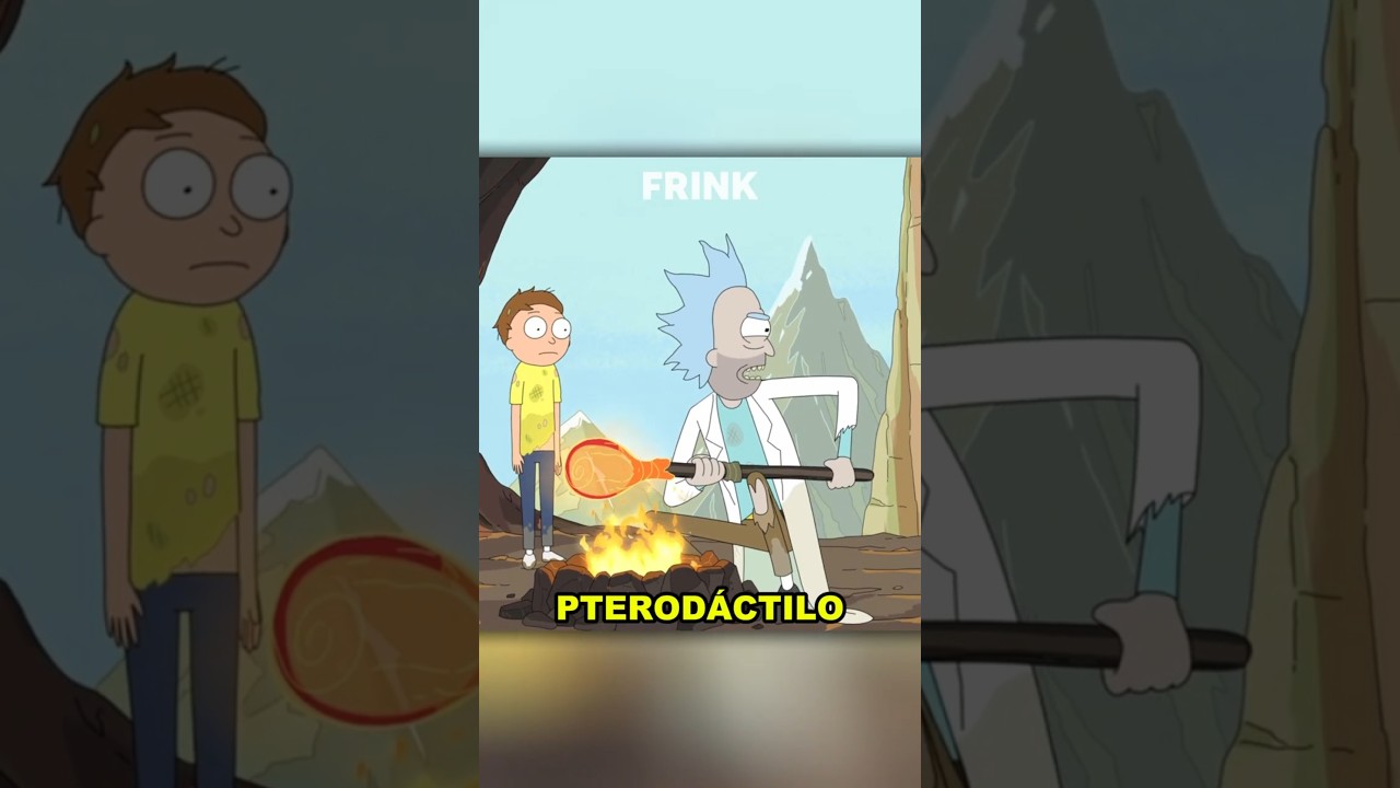 RICK E MORTY NA IDADE DA PEDRA