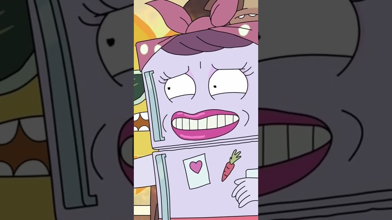 Everyone has bad memories of me… (Mrs Refrigerator)#shorts #rickandmorty