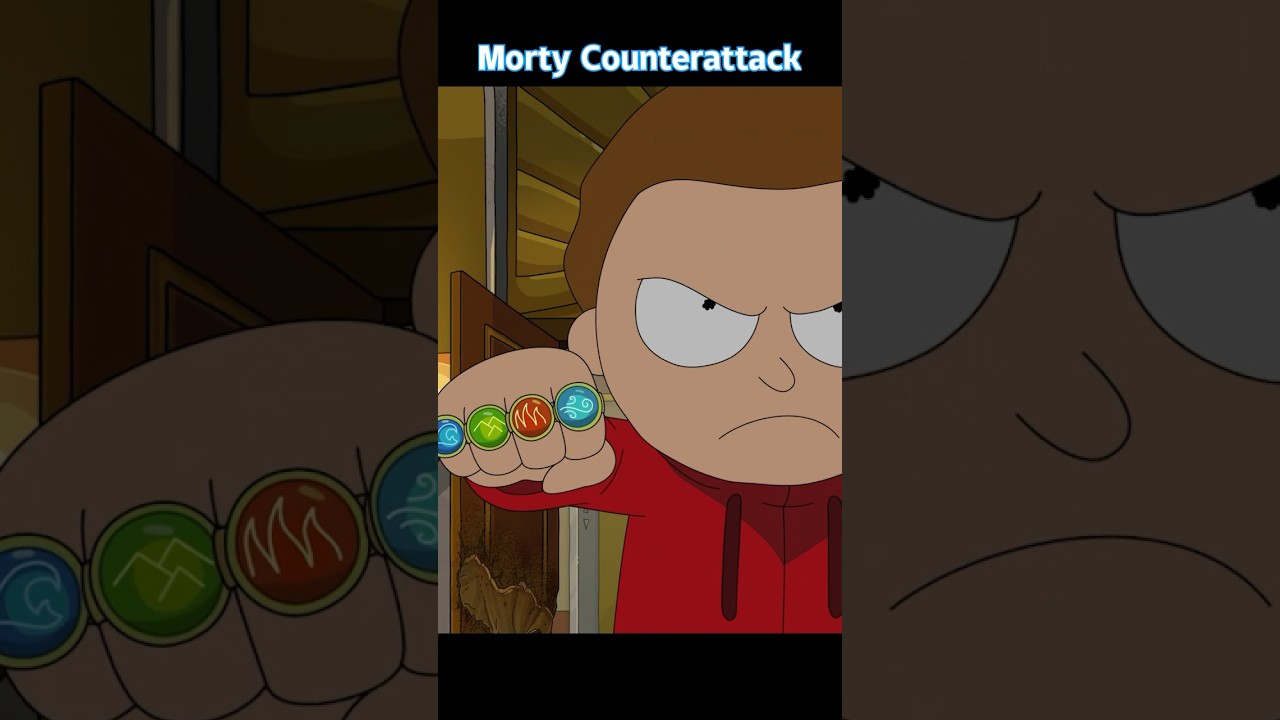 Morty fights back for love! No more cowardice! Season 5, Episode 3.#funny #shorts #movie #animation