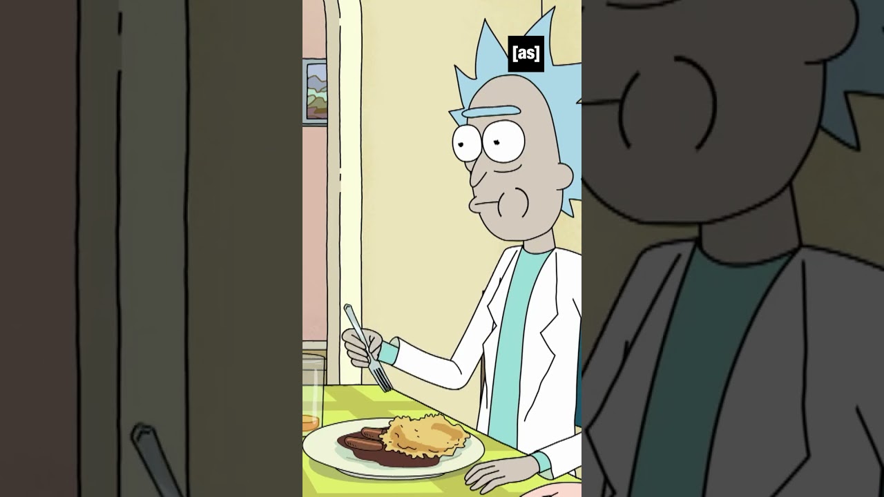 Morty y su cena interrumpida por Rick | Rick & Morty