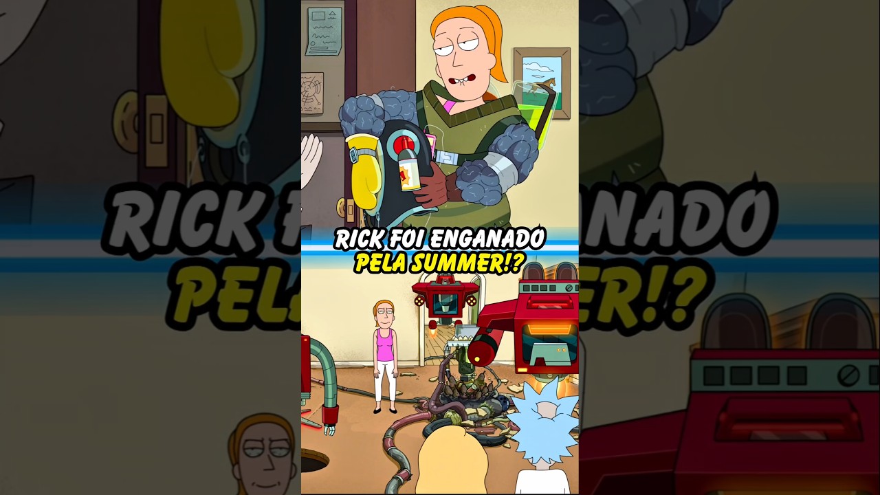 RICK FOI ENGANADO PELA SUMMER!? #rickandmorty #ricksanchez #morty #shorts