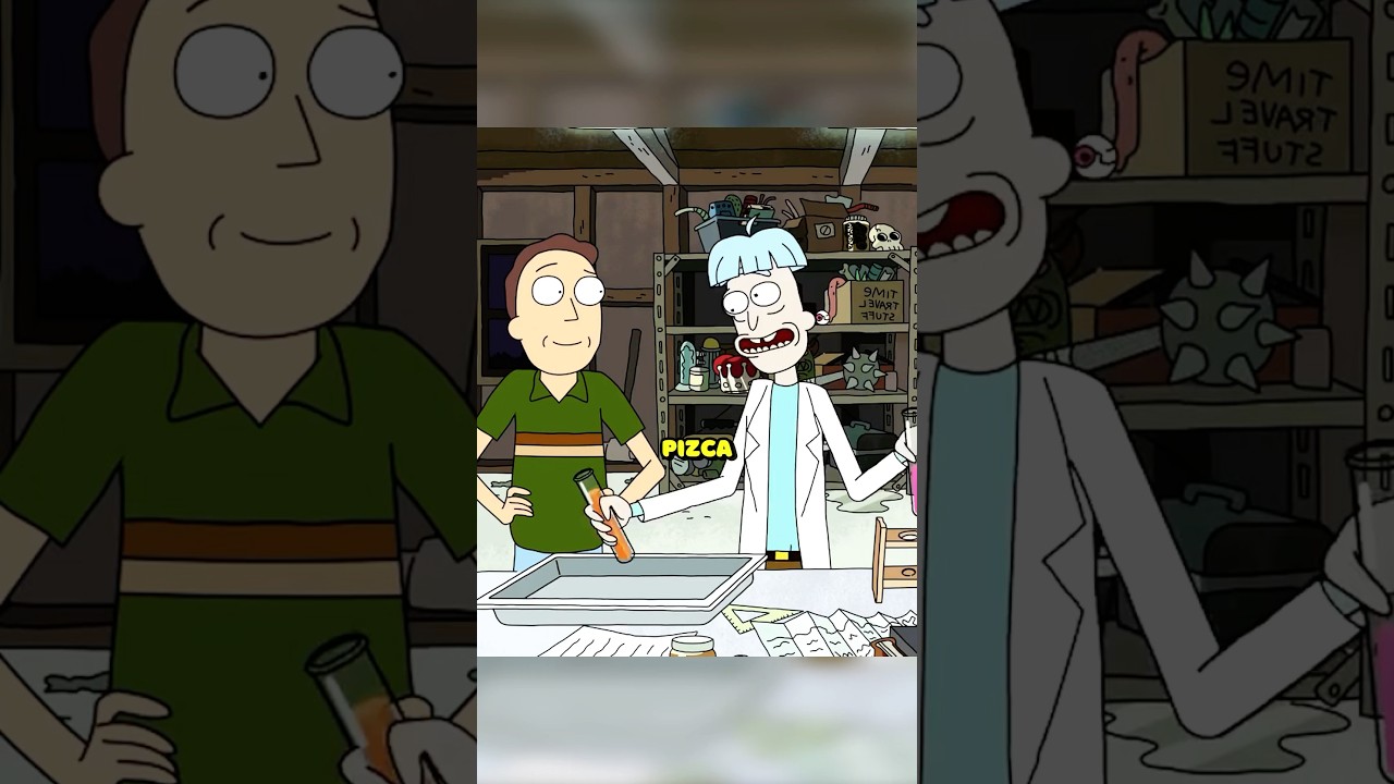 Se encontraron y se hicieron amigos… Rick y Morty T01E10  #shorts #rickymorty