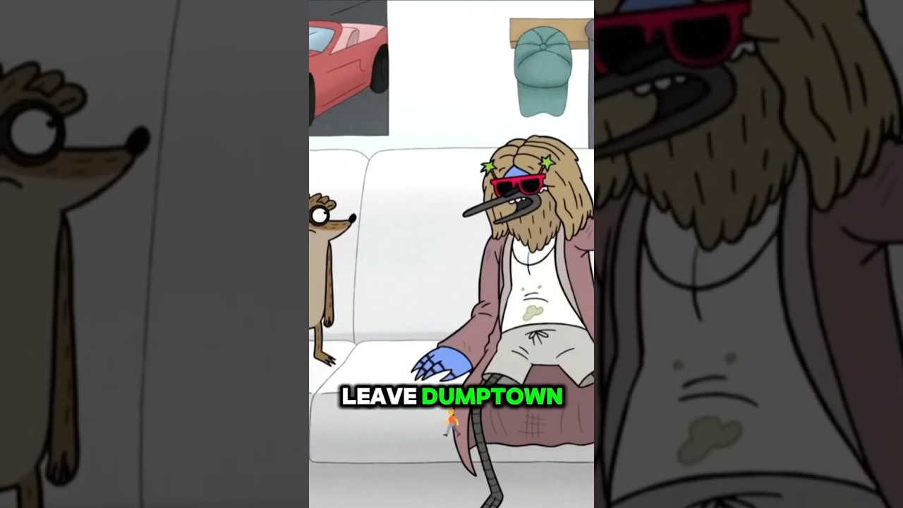 Did Mordecai FINALLY Hit Rock Bottom?  #regularshow #funny #cartoon #mordecaiandrigby