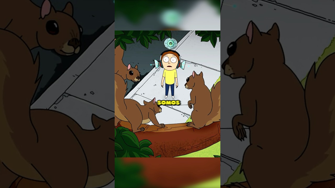 Quién no desearía hablar con los animales Rick…  Rick y Morty T03E08  #shorts #rickymorty